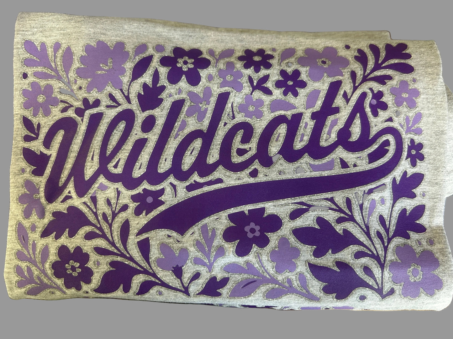 Floral Wildcats Tee