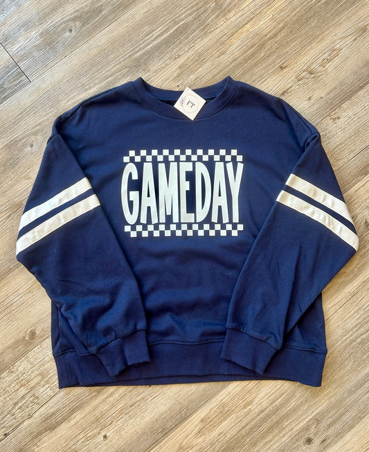 Navy Game Day Sweatshirt