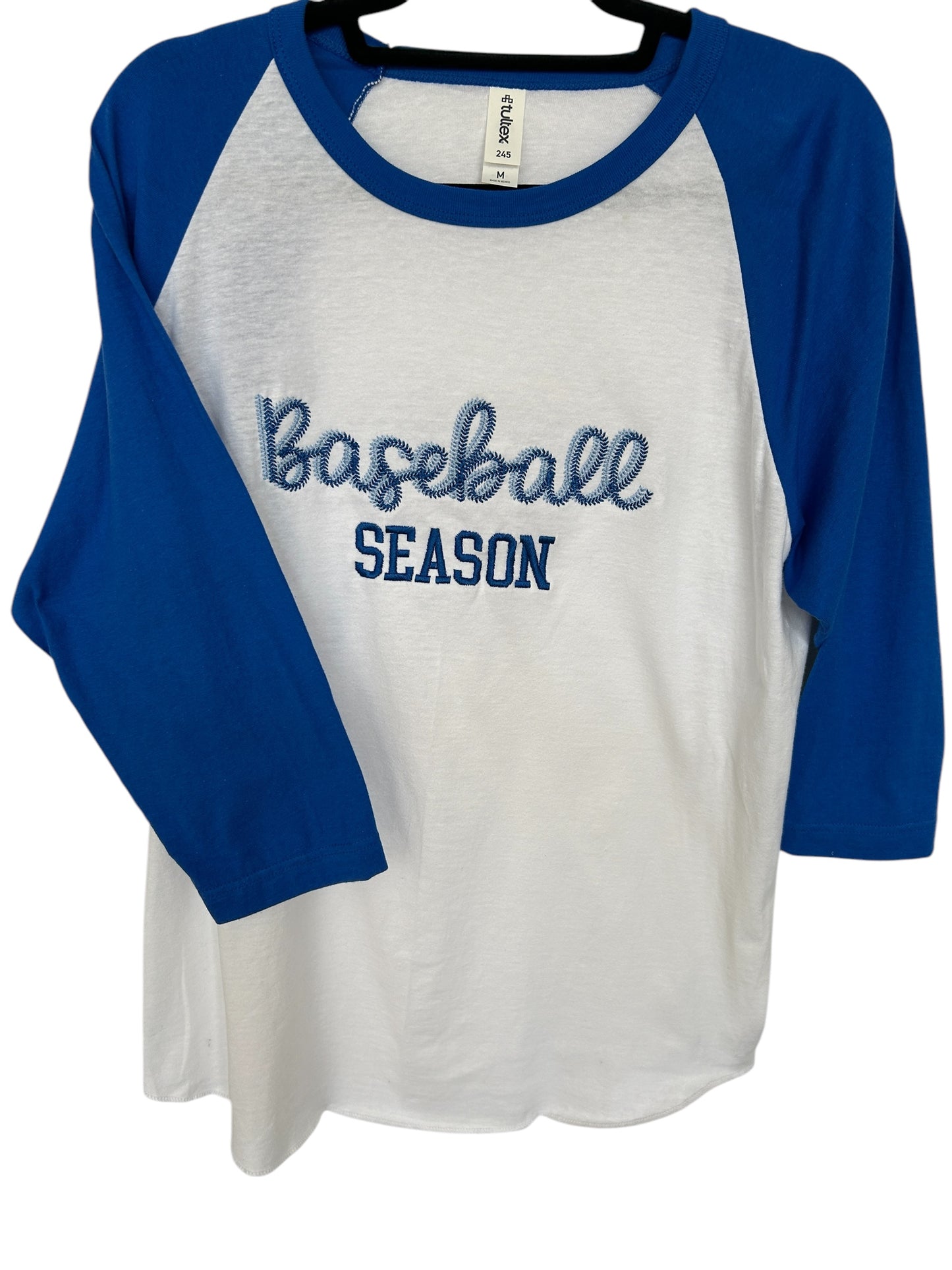 Embroidered Baseball T-Shirt