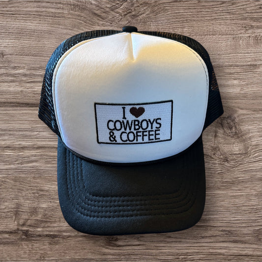 Cowboys & Coffee Trucker Hat