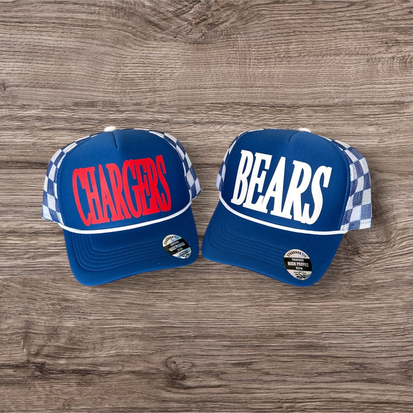 Checkered Sports Hats