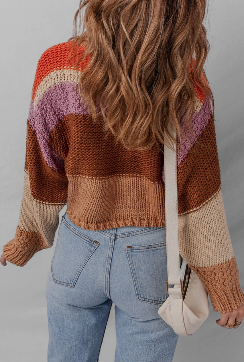 Caramel Stripe Sweater