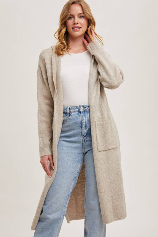LONGLINE CARDIGAN