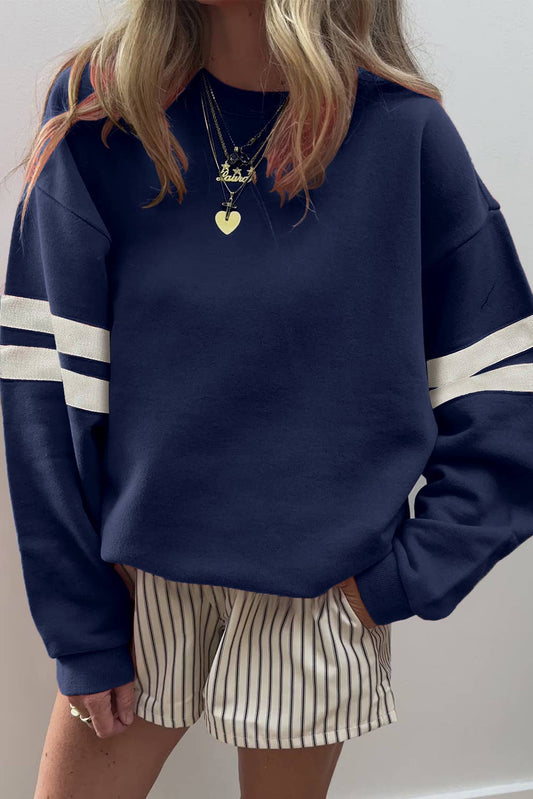 Varsity Sweatshirt: Navy