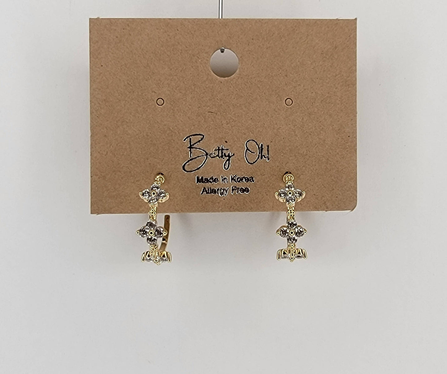 Deco Hoop Earrings