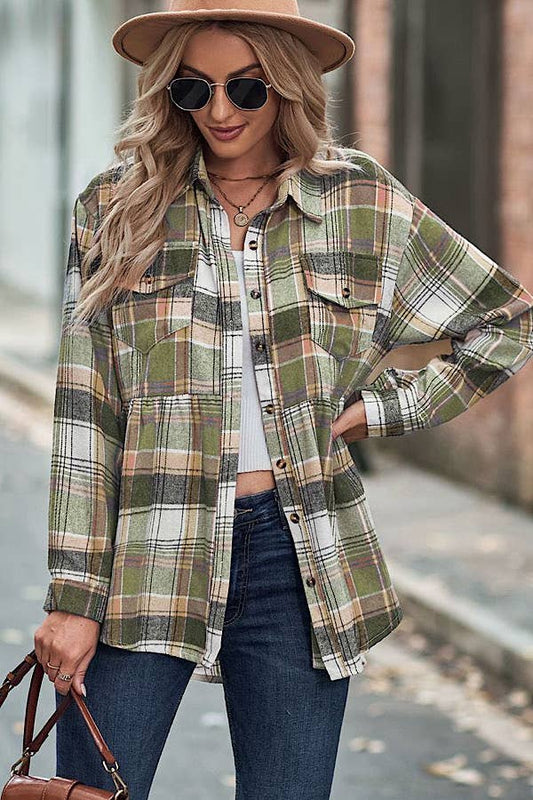 Plaid Flannel Shirt