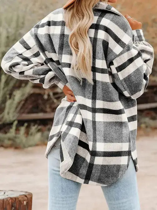 Plaid Flannel Jacket