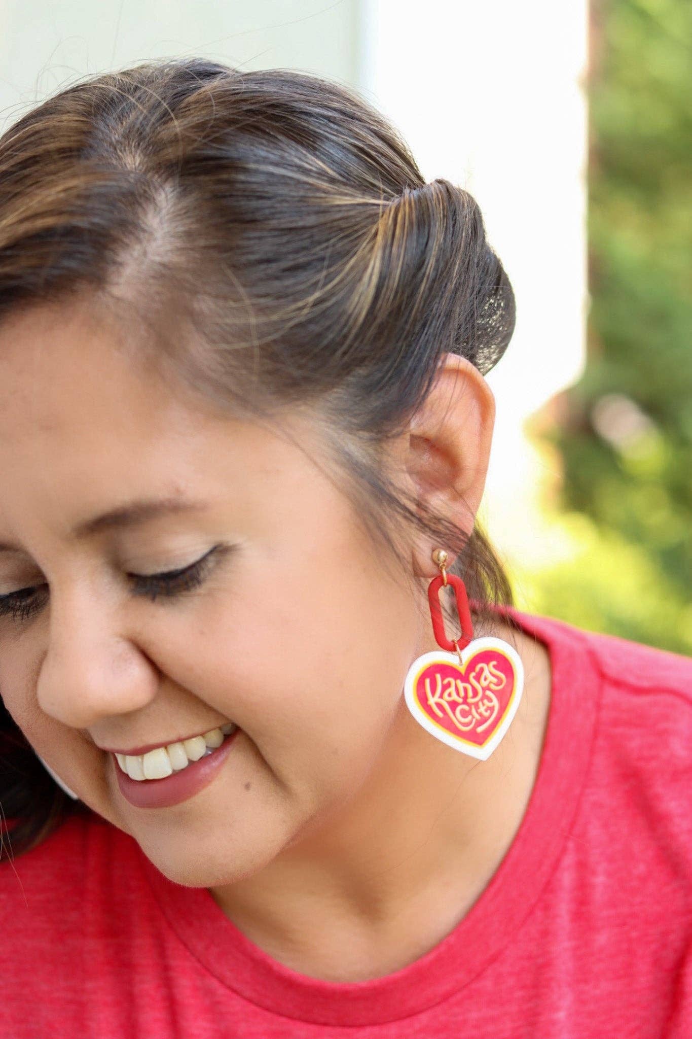 KC Heart Earrings
