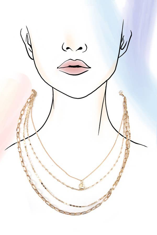 Heart Layer Necklace