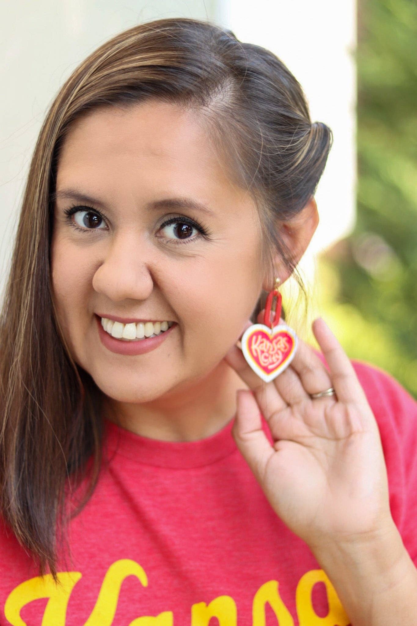 KC Heart Earrings