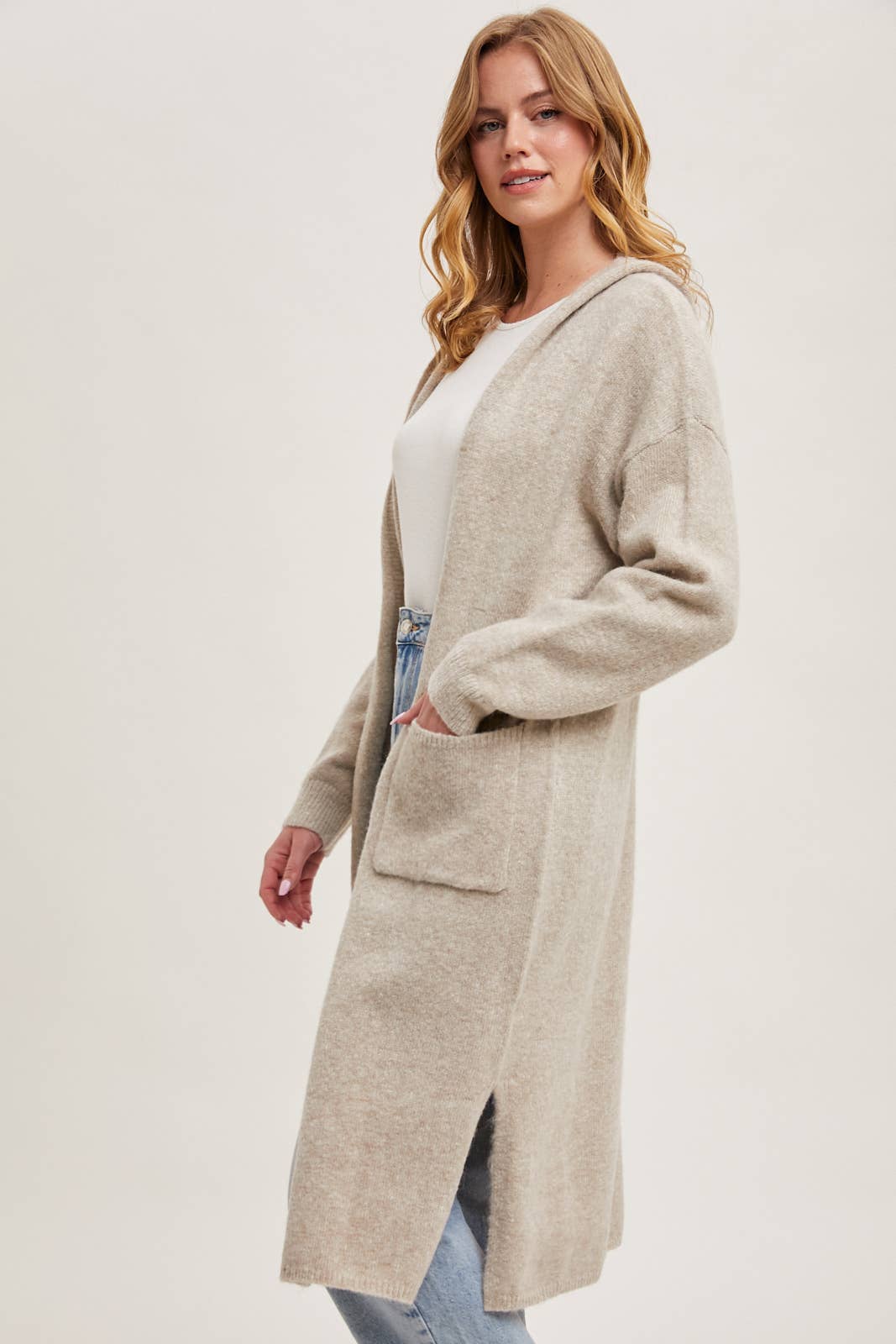 LONGLINE CARDIGAN