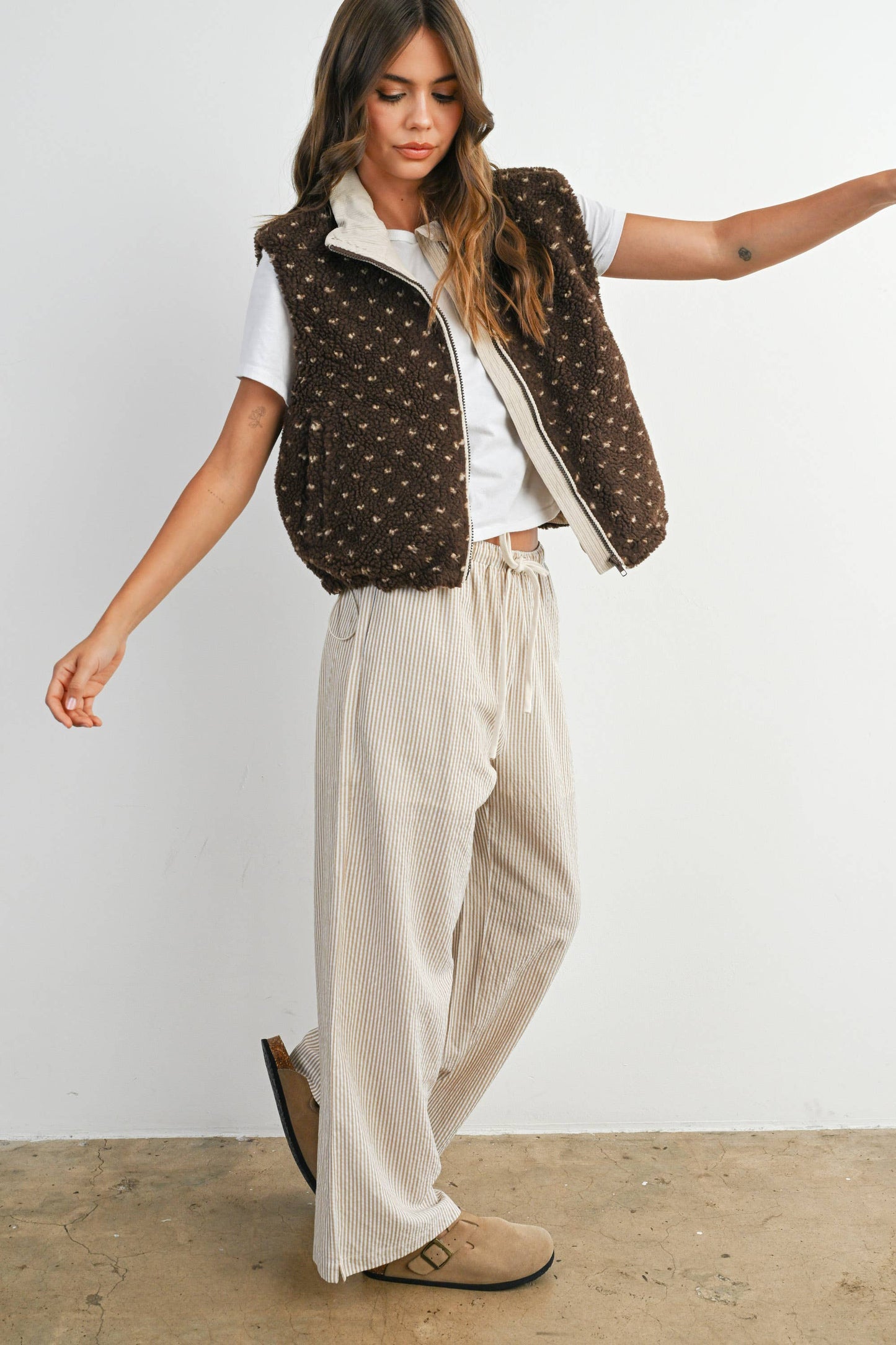 Fleece Sleeveless Vest